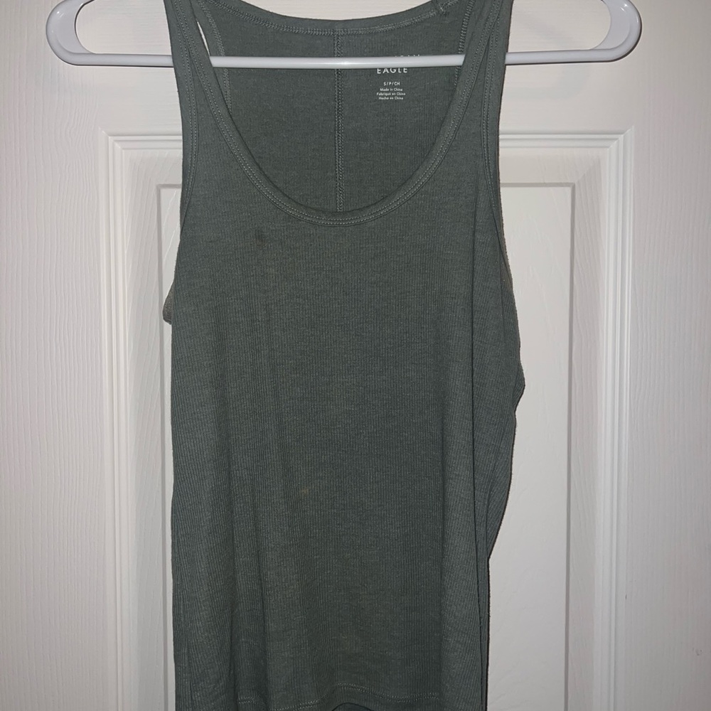 American Eagle Green Tank Top